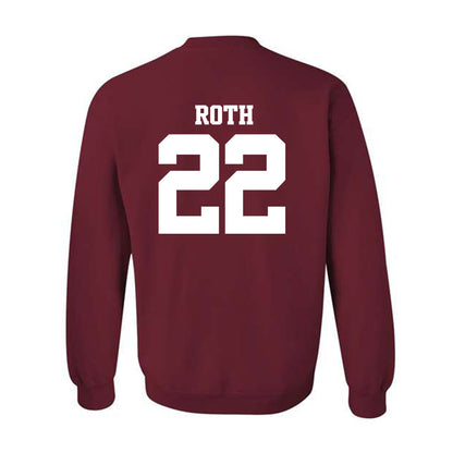 Arkansas - NCAA Women's Volleyball : Ava Roth - 30th Anniversary v5 Crewneck Sweatshirt-1