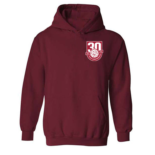 Arkansas - NCAA Women's Volleyball : Laci Bohannan - 30th Anniversary v5 Hooded Sweatshirt-0
