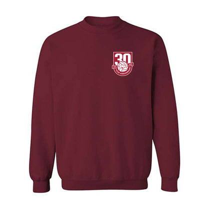 Arkansas - NCAA Women's Volleyball : Gaby Cornier - 30th Anniversary v5 Crewneck Sweatshirt-0