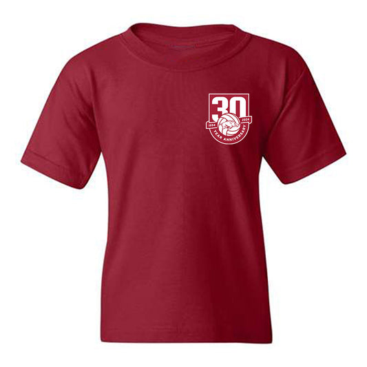 Arkansas - NCAA Women's Volleyball : Gaby Cornier - 30th Anniversary v5 Youth T-Shirt-0