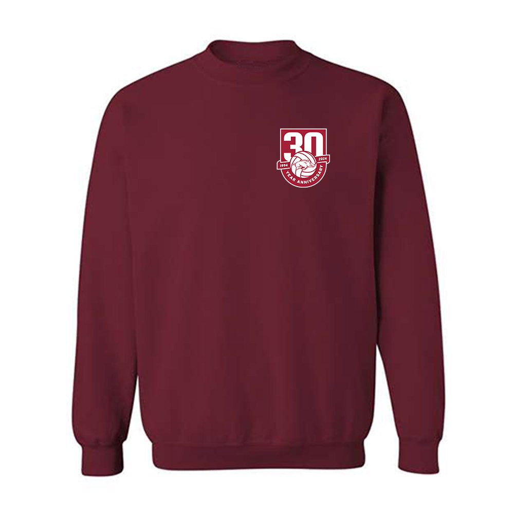 Arkansas - NCAA Women's Volleyball : Maggie McCarroll - 30th Anniversary v5 Crewneck Sweatshirt-0