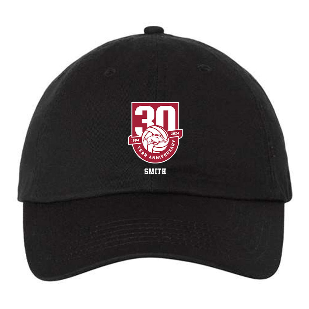 Arkansas - NCAA Women's Volleyball : Layla Smith - 30 Year Anniversary Dad Hat-0