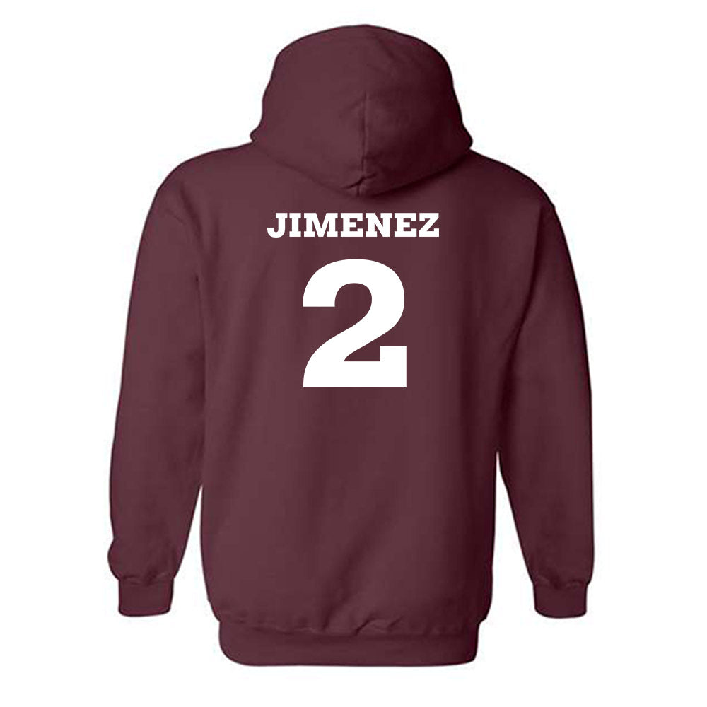 HSC - NCAA Men's Soccer : Mauricio Jimenez - Classic Shersey Hooded Sweatshirt-1