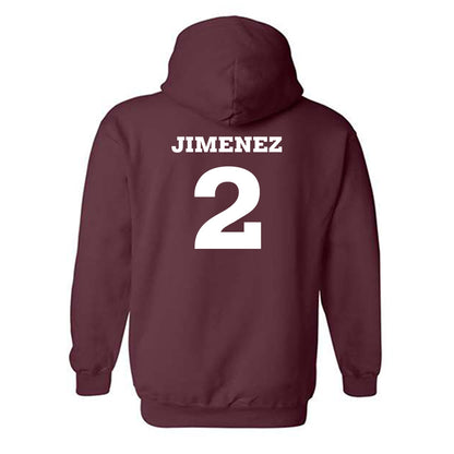 HSC - NCAA Men's Soccer : Mauricio Jimenez - Classic Shersey Hooded Sweatshirt-1