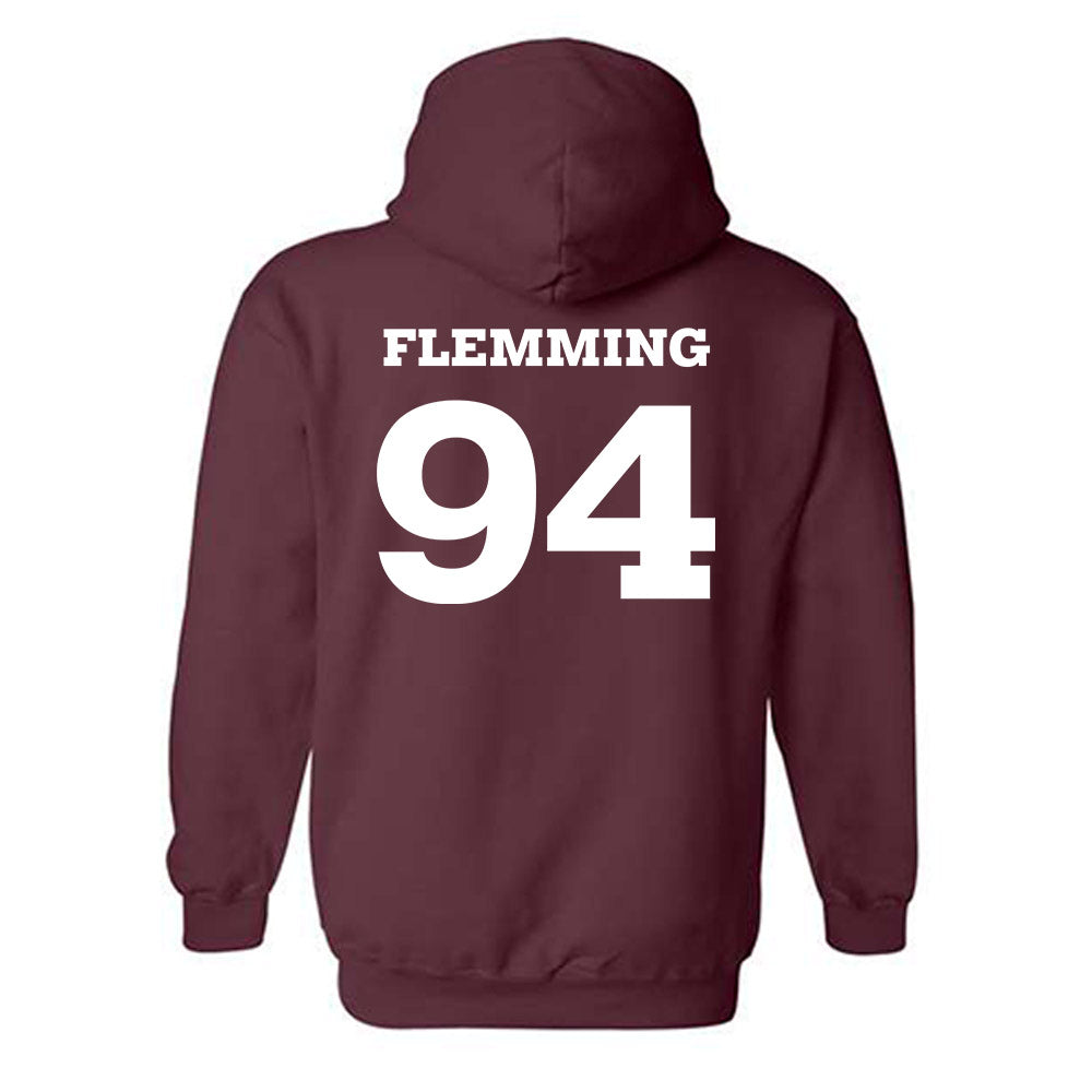HSC - NCAA Football : Nolan Flemming - Classic Shersey Hooded Sweatshirt-1