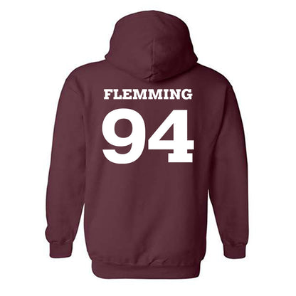 HSC - NCAA Football : Nolan Flemming - Classic Shersey Hooded Sweatshirt-1