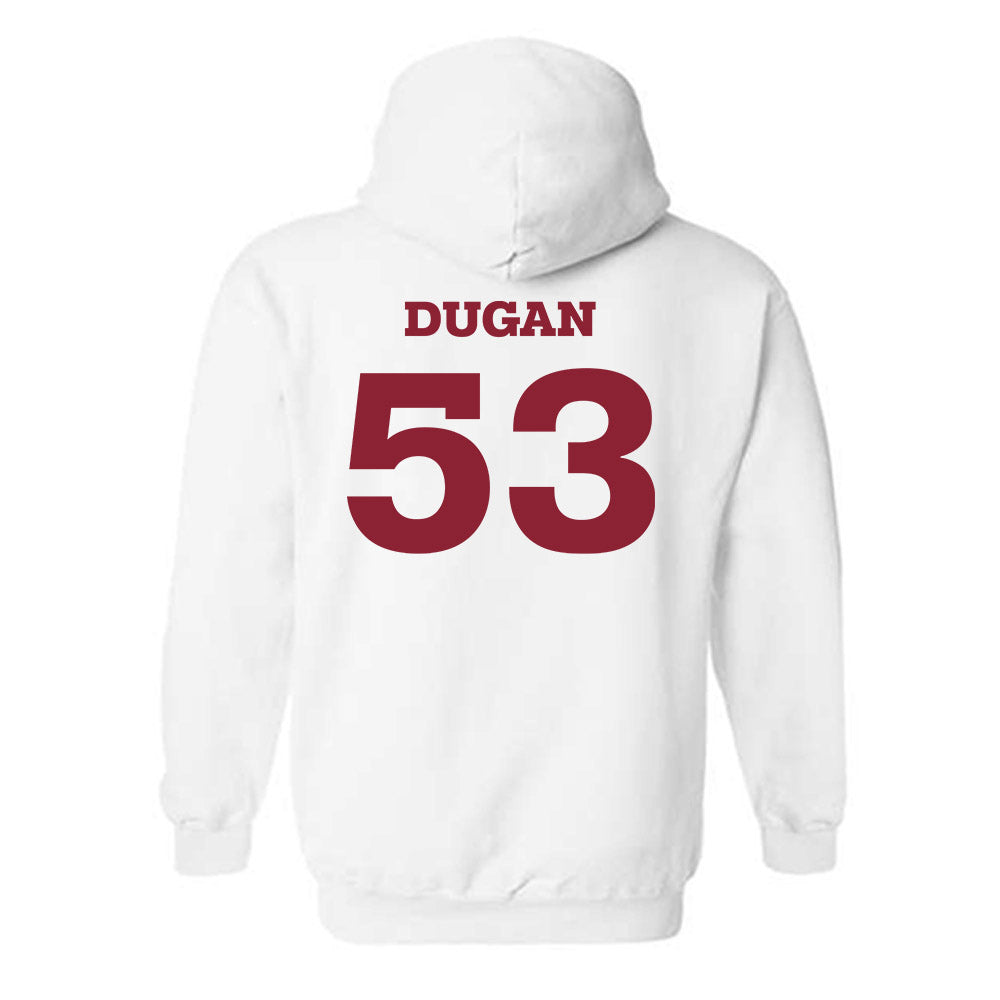 HSC - NCAA Baseball : Ryan Dugan - Classic Shersey Hooded Sweatshirt-1