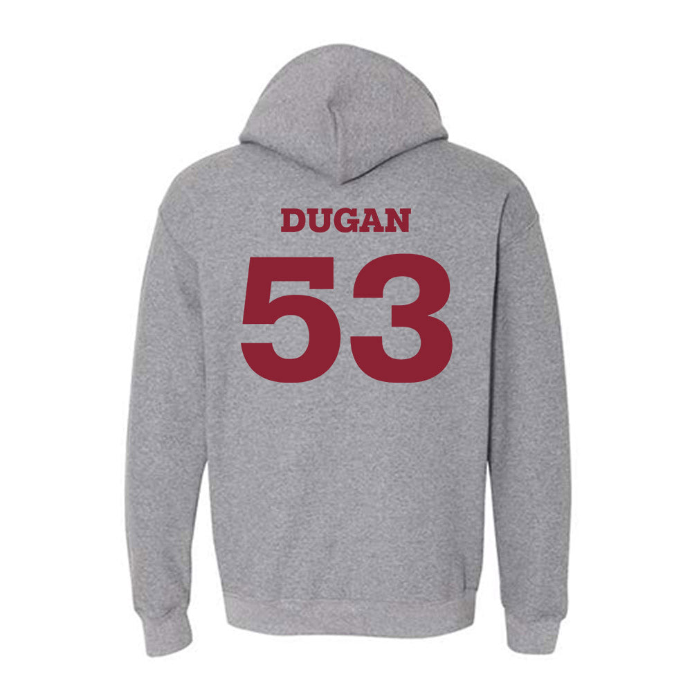 HSC - NCAA Baseball : Ryan Dugan - Classic Shersey Hooded Sweatshirt-1