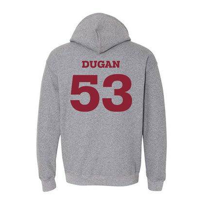 HSC - NCAA Baseball : Ryan Dugan - Classic Shersey Hooded Sweatshirt-1