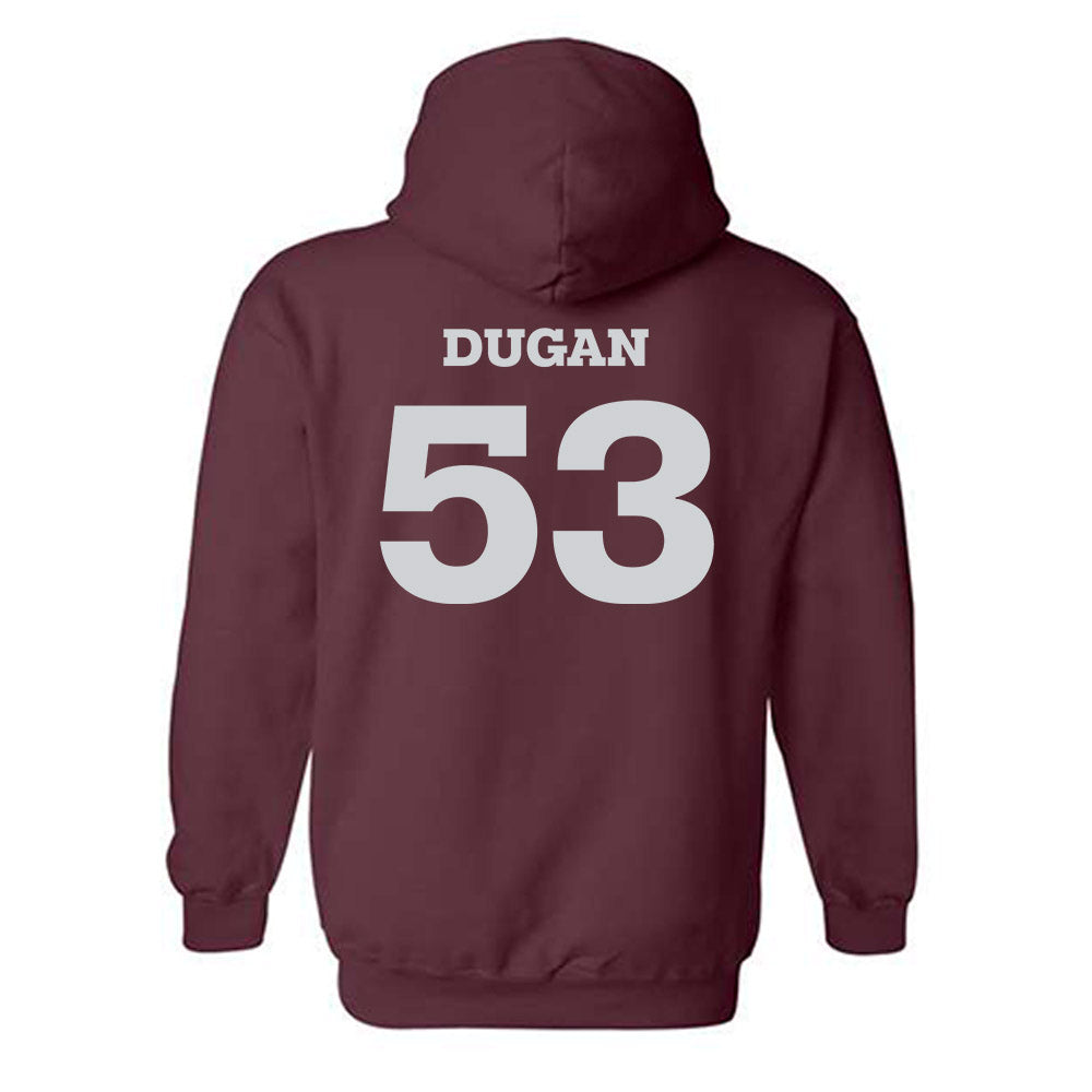 HSC - NCAA Baseball : Ryan Dugan - Classic Shersey Hooded Sweatshirt-1