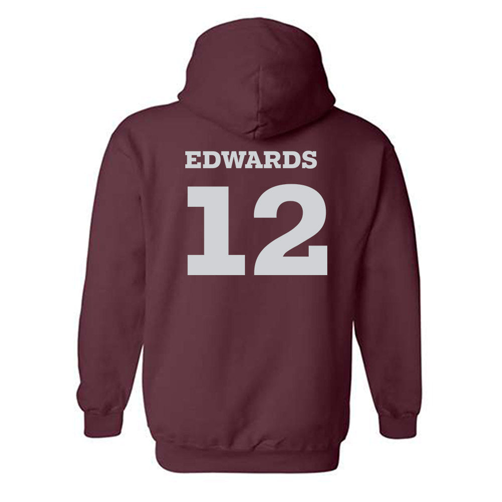 HSC - NCAA Men's Soccer : Owen Edwards - Classic Shersey Hooded Sweatshirt-1