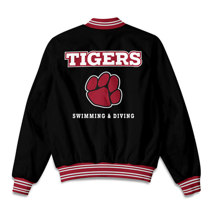 HSC - NCAA Men's Swimming & Diving : Ryan Barnett - Bomber Jacket-1