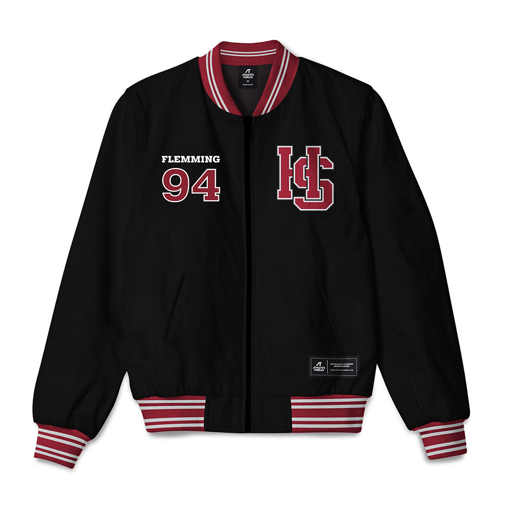 HSC - NCAA Football : Nolan Flemming - Bomber Jacket-0