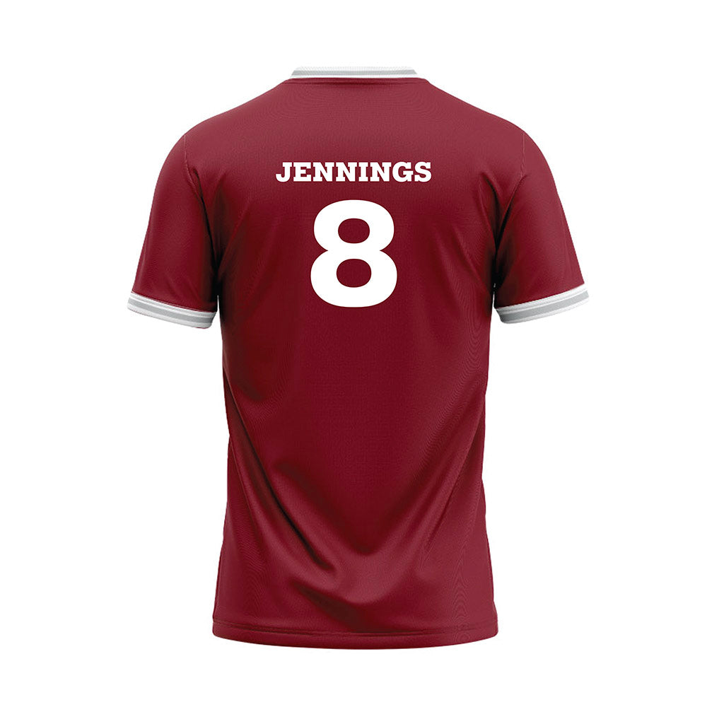 HSC - NCAA Baseball : Henry Jennings - Garnet Baseball Jersey-1