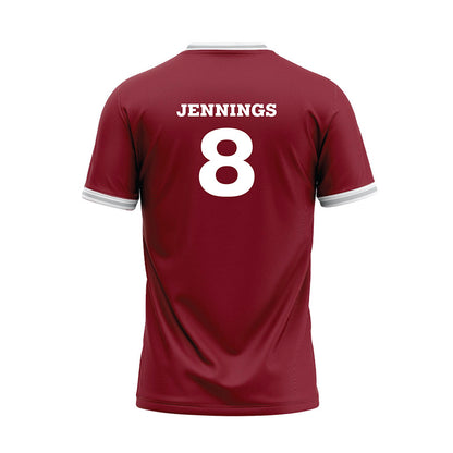 HSC - NCAA Baseball : Henry Jennings - Garnet Baseball Jersey-1