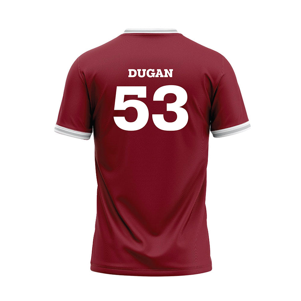 HSC - NCAA Baseball : Ryan Dugan - Garnet Baseball Jersey-1