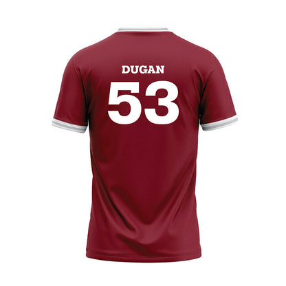 HSC - NCAA Baseball : Ryan Dugan - Garnet Baseball Jersey-1
