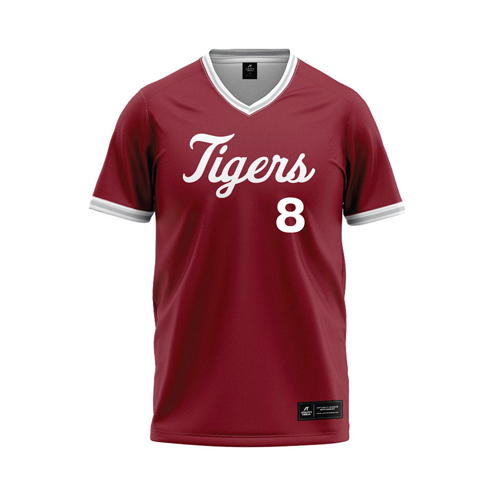 HSC - NCAA Baseball : Henry Jennings - Garnet Baseball Jersey-0