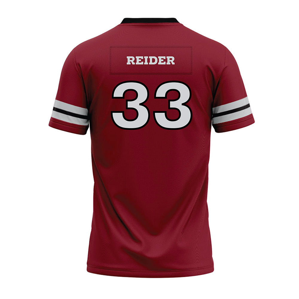 HSC - NCAA Football : Hurley Reider - Premium Football Jersey-1