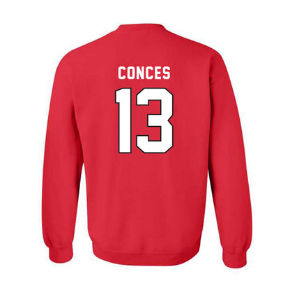 Northeastern - NCAA Men's Soccer : Richard Conces - Classic Shersey Crewneck Sweatshirt-1
