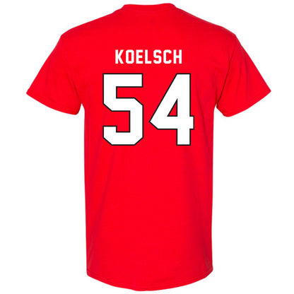Northeastern - NCAA Men's Basketball : Liam Koelsch - Classic Shersey T-Shirt-1