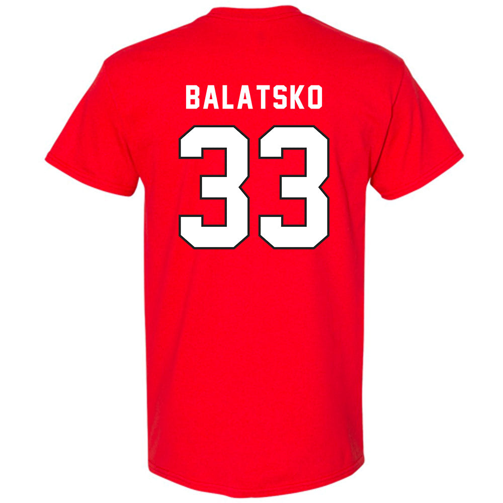 Northeastern - NCAA Men's Soccer : Sergey Balatsko - Classic Shersey T-Shirt-1