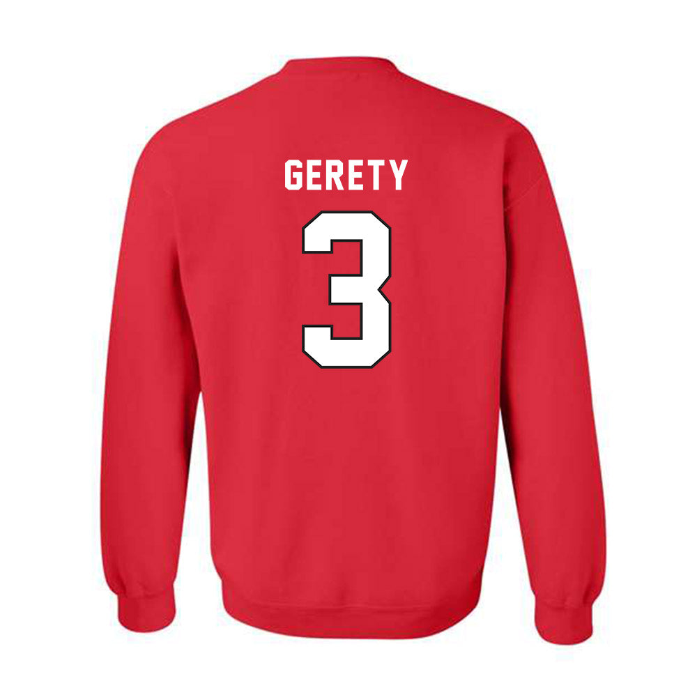 Northeastern - NCAA Baseball : Ryan Gerety - Classic Shersey Crewneck Sweatshirt-1