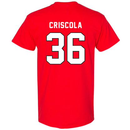Northeastern - NCAA Baseball : Charlie Criscola - Classic Shersey T-Shirt-1
