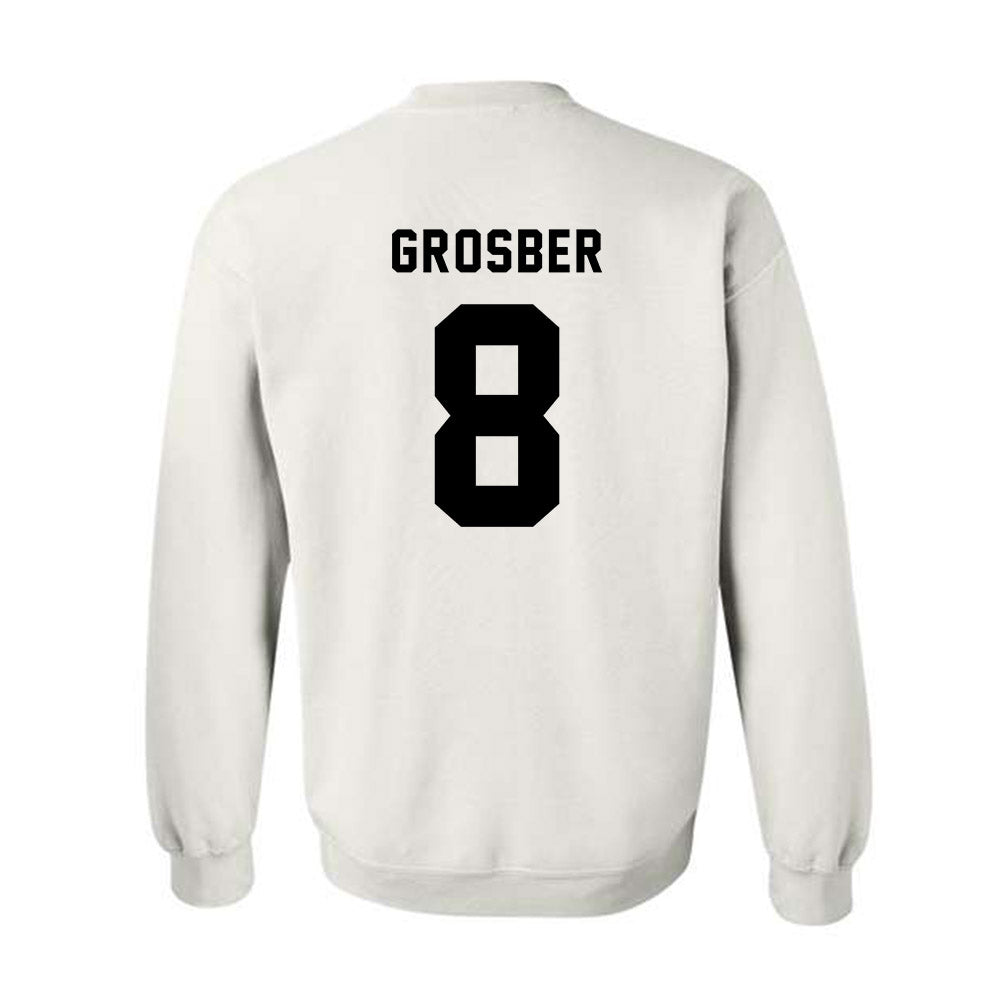 Northeastern - NCAA Men's Basketball : Dorian Grosber - Classic Shersey Crewneck Sweatshirt-1