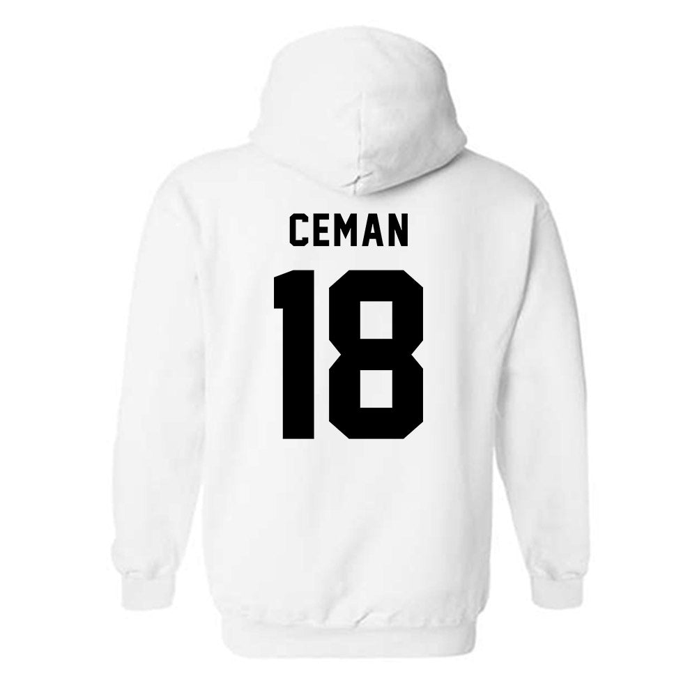 Northeastern - NCAA Women's Volleyball : Cayenne Ceman - Classic Shersey Hooded Sweatshirt-1