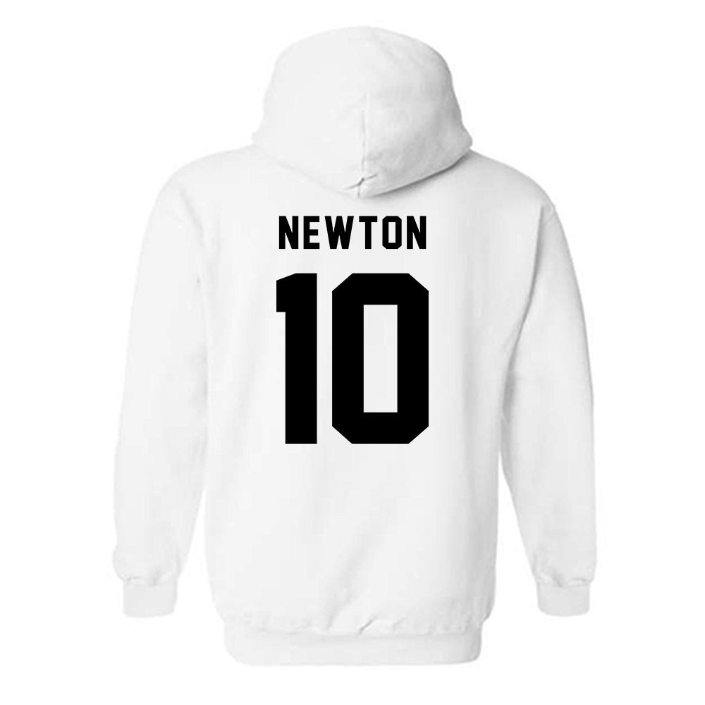 Northeastern - NCAA Men's Basketball : Miles Newton - Classic Shersey Hooded Sweatshirt-1