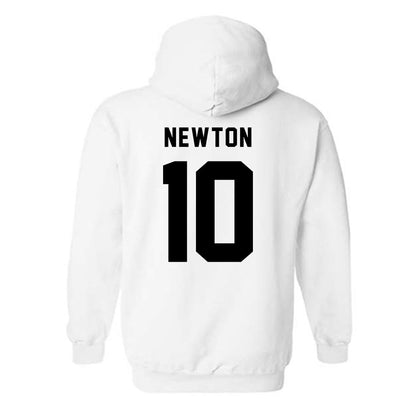 Northeastern - NCAA Men's Basketball : Miles Newton - Classic Shersey Hooded Sweatshirt-1