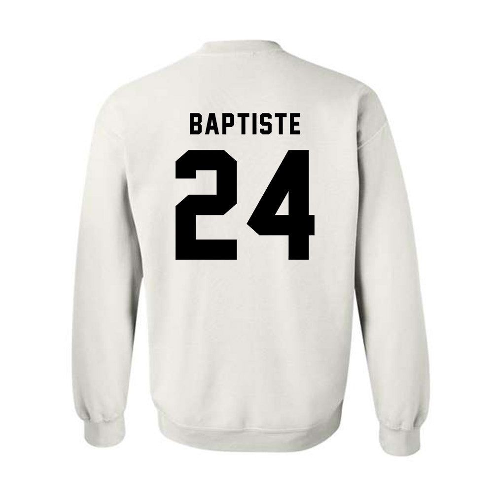 Northeastern - NCAA Men's Basketball : Sage Baptiste - Classic Shersey Crewneck Sweatshirt-1