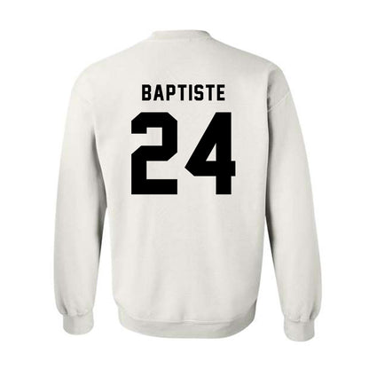 Northeastern - NCAA Men's Basketball : Sage Baptiste - Classic Shersey Crewneck Sweatshirt-1