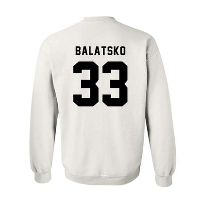 Northeastern - NCAA Men's Soccer : Sergey Balatsko - Classic Shersey Crewneck Sweatshirt-1