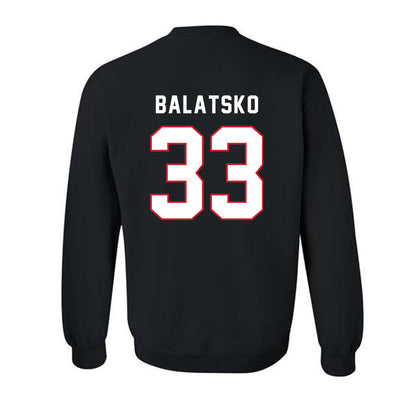 Northeastern - NCAA Men's Soccer : Sergey Balatsko - Classic Shersey Crewneck Sweatshirt-1