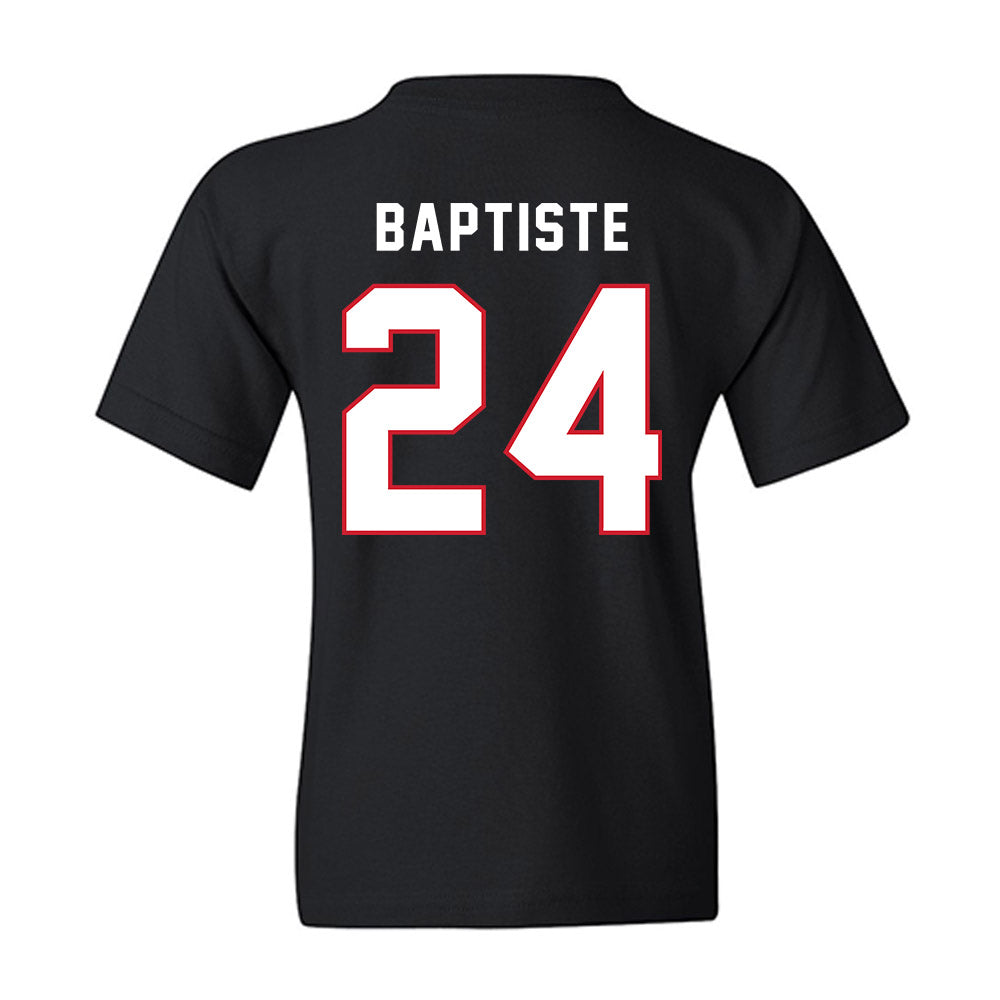 Northeastern - NCAA Men's Basketball : Sage Baptiste - Classic Shersey Youth T-Shirt-1
