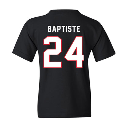 Northeastern - NCAA Men's Basketball : Sage Baptiste - Classic Shersey Youth T-Shirt-1