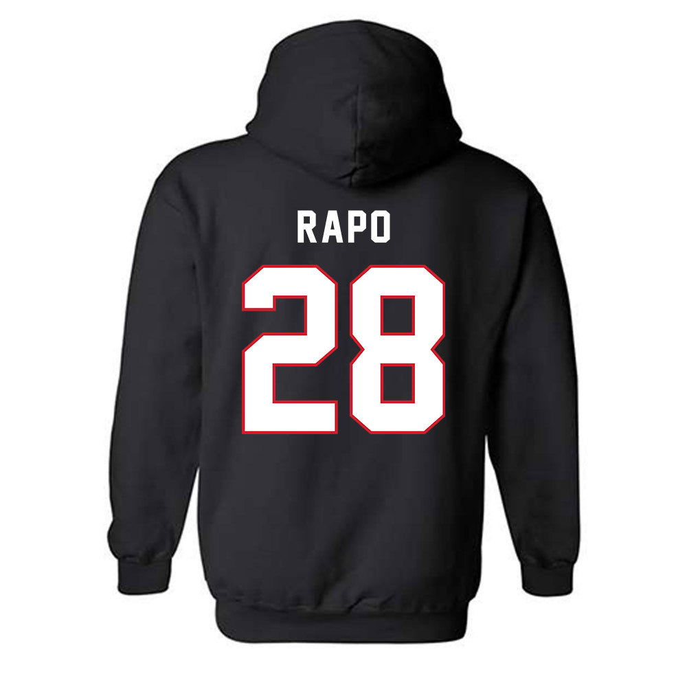 Northeastern - NCAA Men's Soccer : Anthony Rapo - Classic Shersey Hooded Sweatshirt-1