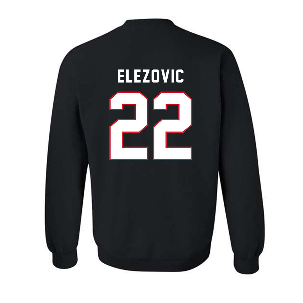 Northeastern - NCAA Men's Basketball : Haris Elezovic - Classic Shersey Crewneck Sweatshirt-1