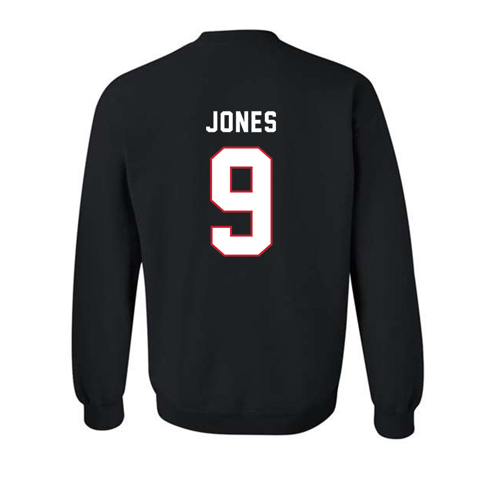 Northeastern - NCAA Men's Ice Hockey : Noah Jones - Classic Shersey Crewneck Sweatshirt-1