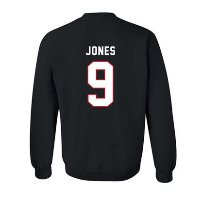 Northeastern - NCAA Men's Ice Hockey : Noah Jones - Classic Shersey Crewneck Sweatshirt-1