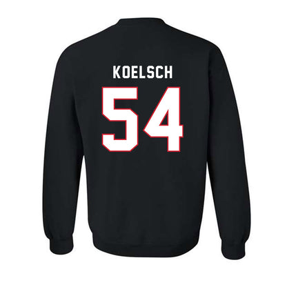 Northeastern - NCAA Men's Basketball : Liam Koelsch - Classic Shersey Crewneck Sweatshirt-1