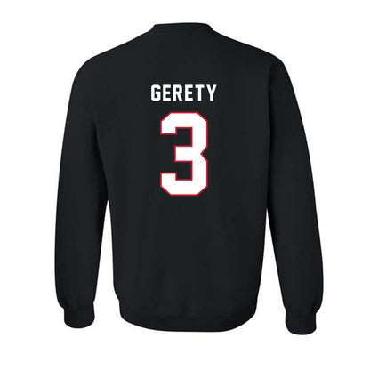 Northeastern - NCAA Baseball : Ryan Gerety - Classic Shersey Crewneck Sweatshirt-1