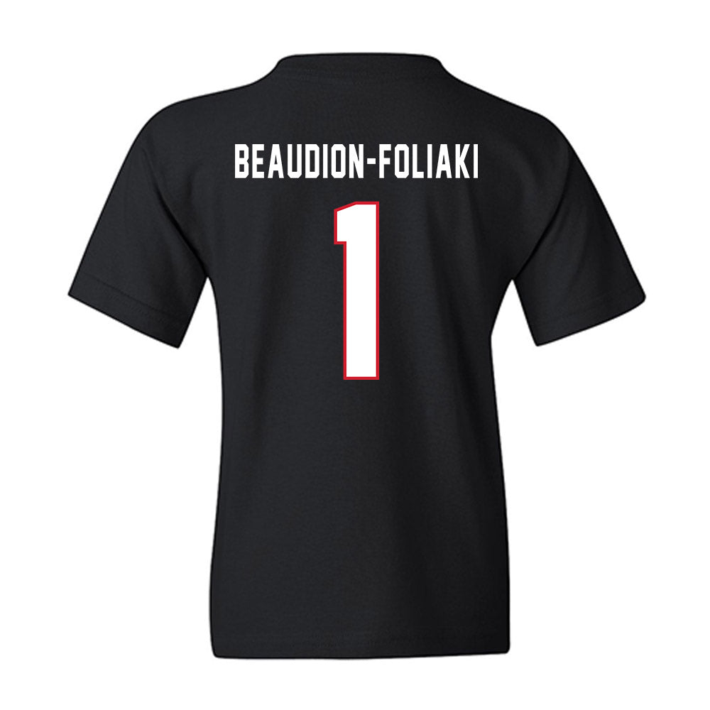 Northeastern - NCAA Women's Basketball : Kailee Beaudion-Foliaki - Classic Shersey Youth T-Shirt-1