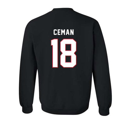 Northeastern - NCAA Women's Volleyball : Cayenne Ceman - Classic Shersey Crewneck Sweatshirt-1