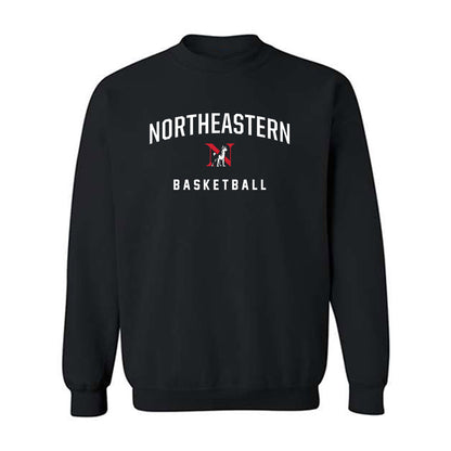 Northeastern - NCAA Men's Basketball : Miles Newton - Classic Shersey Crewneck Sweatshirt-0
