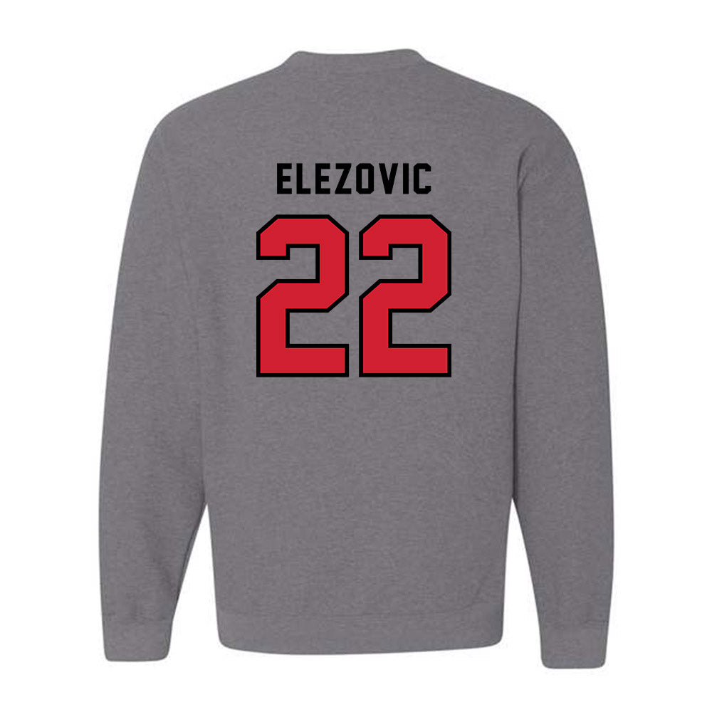 Northeastern - NCAA Men's Basketball : Haris Elezovic - Classic Shersey Crewneck Sweatshirt-1