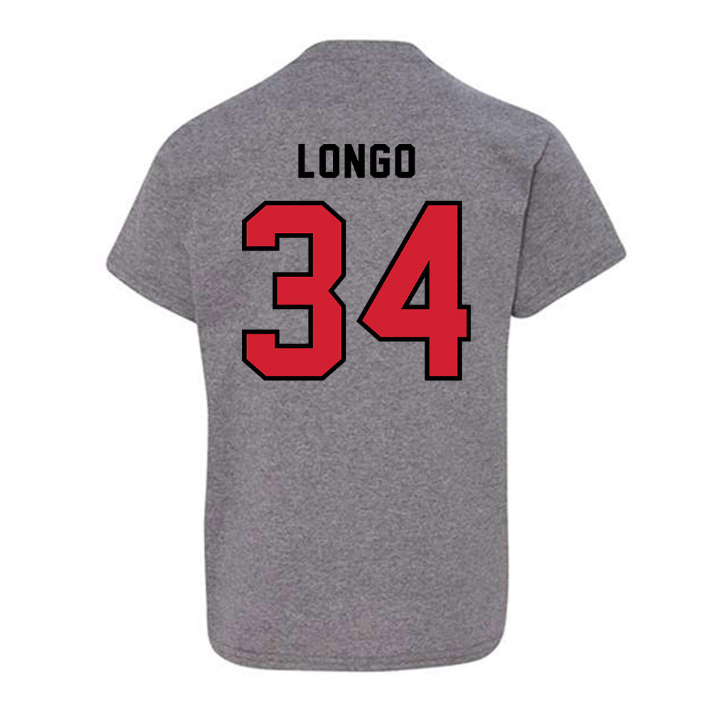 Northeastern - NCAA Baseball : Scott Longo - Classic Shersey Youth T-Shirt-1