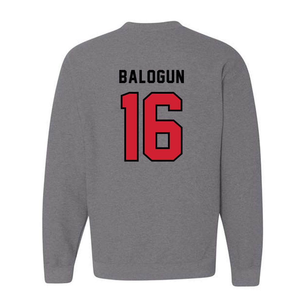 Northeastern - NCAA Women's Soccer : Foluke Balogun - Classic Shersey Crewneck Sweatshirt-1